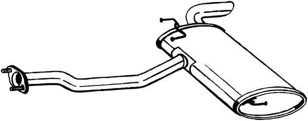 Silenciador posterior Hyundai ix35 · Hyundai ix35 Van
