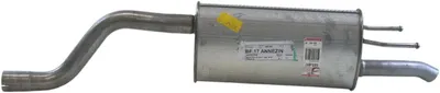 Silenciador posterior Opel MERIVA B MPV · Opel MERIVA B VAN · Vauxhall MERIVA Mk II