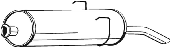 Silenciador posterior Peugeot 405 I Break · Peugeot 405 II Break · Peugeot 405 I