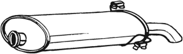 Silenciador posterior Peugeot 306 Hatchback · Peugeot 306 Hatchback Van