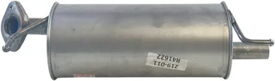 Silenciador posterior Opel AGILA · Suzuki SPLASH · Vauxhall AGILA Mk II