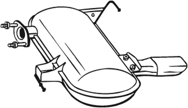 Silenciador posterior Bmw 3 · Bmw 3 Touring