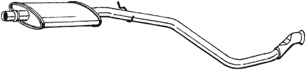 silenciador del medio Peugeot 306 Hatchback · Peugeot 306 · Peugeot 306 Break