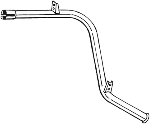 Tubo de escape Mercedes-Benz MB Bus · Mercedes-Benz MB Van · Mercedes-Benz MB Platform/Chassis