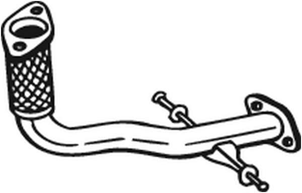 Tubo de escape Hyundai MATRIX