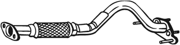 Tubo de escape Hyundai GETZ