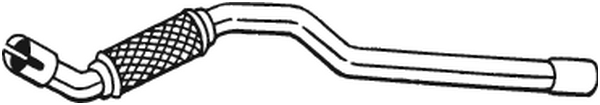 Tubo de escape Opel ASTRA H · Opel ASTRA H Estate · Opel ASTRA H GTC