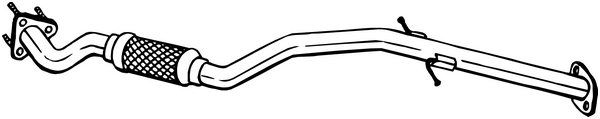 Tubo de escape Opel INSIGNIA A · Opel INSIGNIA A Saloon · Opel INSIGNIA A Sports Tourer
