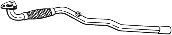 Tubo de escape Opel ASTRA G Hatchback · Opel ASTRA G Estate · Opel ASTRA G Saloon