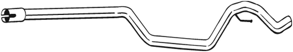 Tubo de escape Fiat CROMA · Fiat CROMA Estate Van · Opel VECTRA C