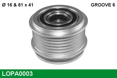 Rueda libre alternador Audi A3 · Seat ALHAMBRA · Skoda OCTAVIA I