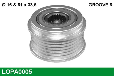 Rueda libre alternador Mercedes-Benz VITO Bus · Mercedes-Benz VITO Van · Mercedes-Benz V-CLASS