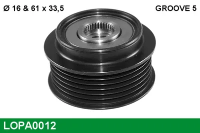 Rueda libre alternador Audi A8 D2