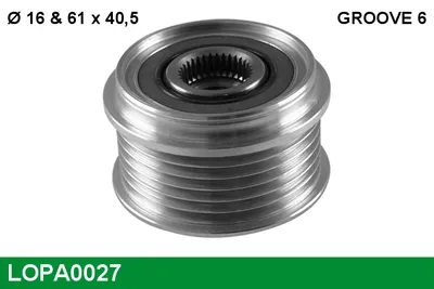 Rueda libre alternador Mitsubishi CARISMA · Mitsubishi CARISMA Saloon · Mitsubishi SPACE STAR MPV