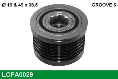 Rueda libre alternador Mitsubishi CARISMA · Mitsubishi CARISMA Saloon · Mitsubishi SPACE STAR MPV