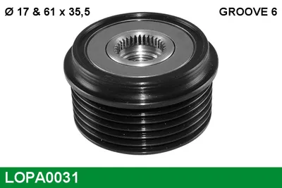 Rueda libre alternador Chevrolet TRAILBLAZER