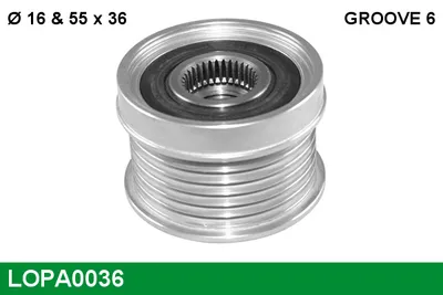 Rueda libre alternador Mercedes-Benz VARIO Bus · Mercedes-Benz VARIO Van · Mercedes-Benz VARIO Platform/Chassis
