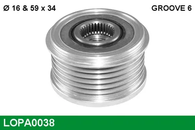 Rueda libre alternador Citroën EVASION MPV · Citroën JUMPY I · Citroën BERLINGO / BERLINGO FIRST Box Body/MPV