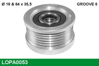 Rueda libre alternador Hyundai TRAJET · Hyundai ELANTRA III Saloon · Hyundai ELANTRA III