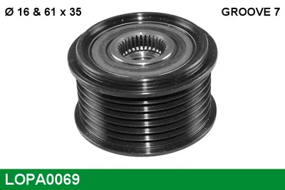 Rueda libre alternador Audi Q7 · Porsche CAYENNE · Porsche PANAMERA
