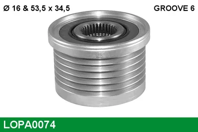 Rueda libre alternador Renault LAGUNA II · Renault LAGUNA II Grandtour · Renault MEGANE II