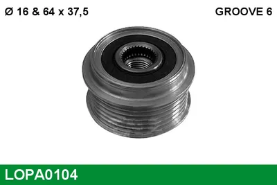 Rueda libre alternador Hyundai SONATA VI · Hyundai SONATA V · Hyundai ix35