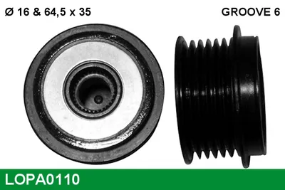 Rueda libre alternador Ford GALAXY II · Ford S-MAX · Ford MONDEO IV Saloon