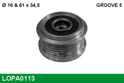 Rueda libre alternador Ford KUGA I · Volvo S40 II · Volvo V50