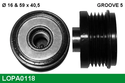 Rueda libre alternador Renault CLIO II · Renault CLIO II Hatchback Van · Renault MODUS / GRAND MODUS