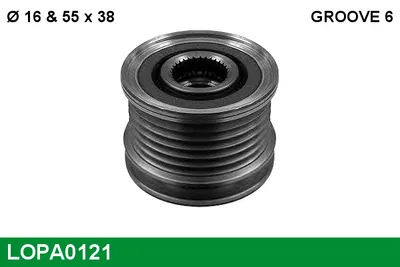 Rueda libre alternador Citroën C4 Coupe · Citroën C4 I · Citroën C4 PICASSO I MPV