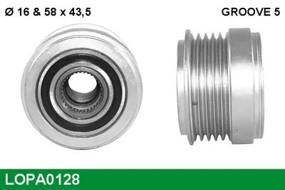 Rueda libre alternador Opel ASTRA G Hatchback · Opel ASTRA G Estate · Opel ASTRA G Saloon