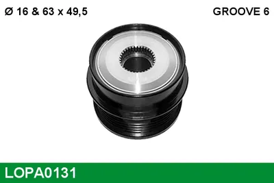 Rueda libre alternador Citroën C6 · Citroën C5 III · Citroën C5 III Break