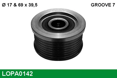 Rueda libre alternador Nissan PICK UP · Nissan PATHFINDER III · Nissan NAVARA NP300