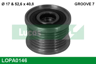 Rueda libre alternador Fiat TALENTO Bus · Fiat TALENTO Van · Fiat TALENTO Platform/Chassis
