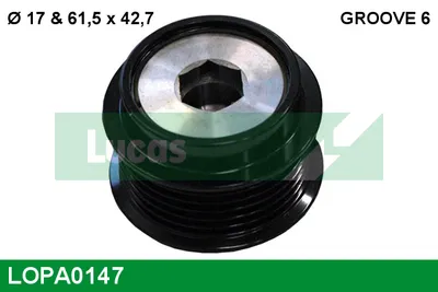 Rueda libre alternador Chrysler VOYAGER IV · Chrysler VOYAGER / GRAND VOYAGER III · Chrysler PACIFICA