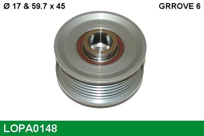 Rueda libre alternador Ford GALAXY II · Ford S-MAX · Ford MONDEO IV