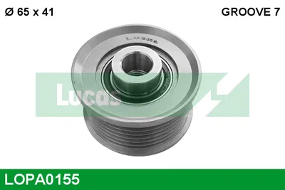 Rueda libre alternador Toyota HIACE IV Bus · Toyota LAND CRUISER 90 · Toyota HIACE IV Van