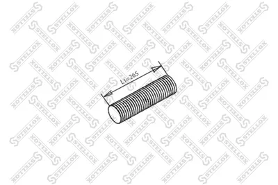 Unión flexible, escape STELLOX 82-01659-SX