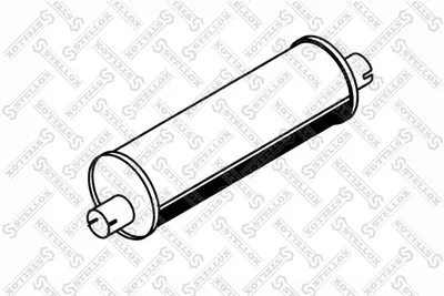 Silenciador central/posterior STELLOX 82-03012-SX