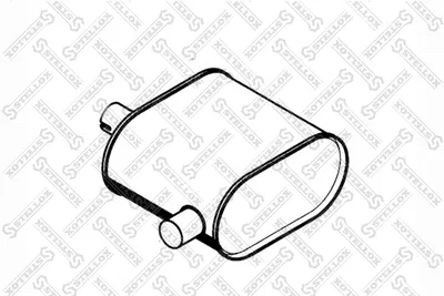 Silenciador central/posterior STELLOX 82-03029-SX