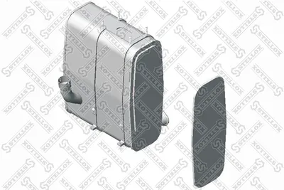Silenciador central/posterior STELLOX 82-03052-SX