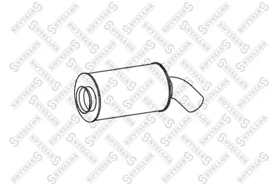 Silenciador central/posterior STELLOX 82-03075-SX