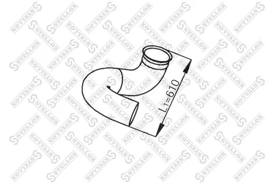 Tubo de escape STELLOX 82-03707-SX
