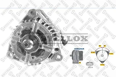Alternador STELLOX 88-02305-SX