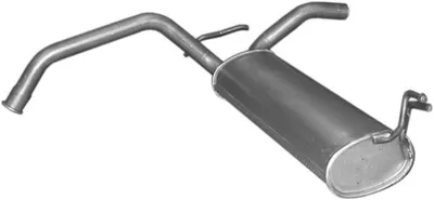 Silenciador posterior Citroën C1 · Peugeot 107 · Toyota AYGO