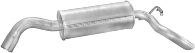 Silenciador posterior Ford ESCORT V · Ford ESCORT VI