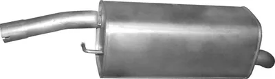 Silenciador posterior Ford FIESTA V