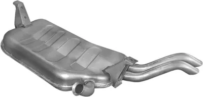 Silenciador posterior Renault LAGUNA II · Renault LAGUNA II Grandtour