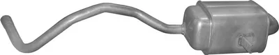 Silenciador posterior Renault MEGANE II · Renault SCÉNIC II · Renault MEGANE II Coupé-Cabriolet