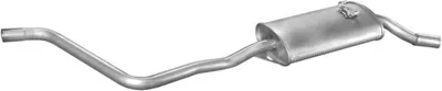 Silenciador posterior Vw POLO II · Vw POLO Coupe · Vw POLO Hatchback Van